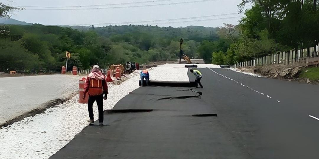 uso de geotextil en carreteras
